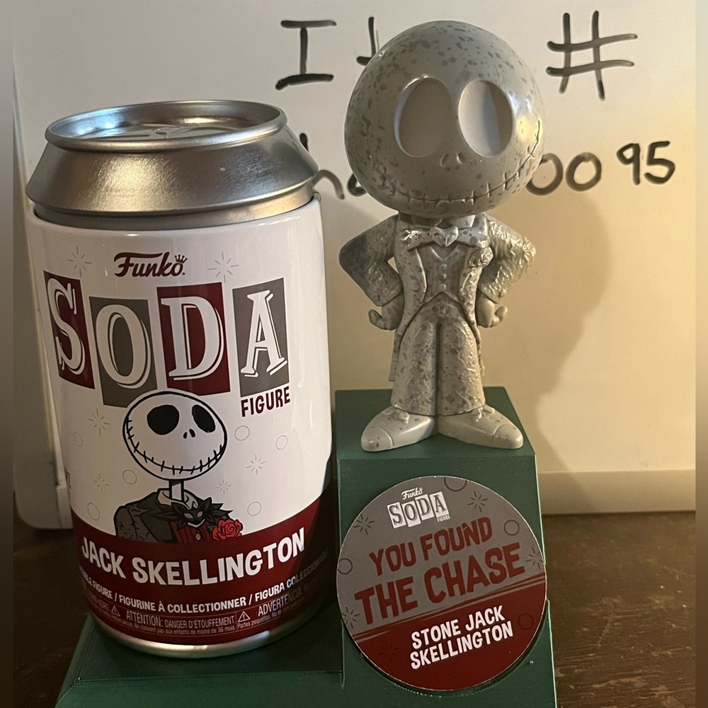 Funko Soda CHASE Jack Skellington Stone Jack Nightmare Before Christmas NBC